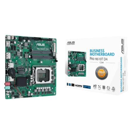 Материнские платы ASUS Pro H610T D4-CSM