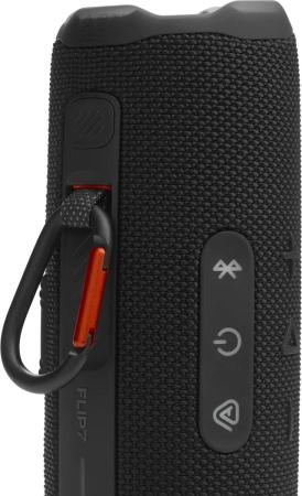Беспроводные и портативные колонки JBL Flip 7 (черный) [JBLFLIP7BLK, JBLFLIP7BLKAM]