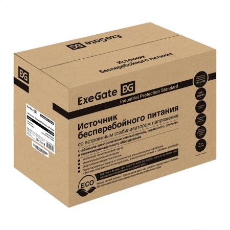 Источники бесперебойного питания ExeGate SpecialPro Smart LLB-2000.LCD.AVR.2SH.RJ.USB EX292632RUS [EX292632RUS]