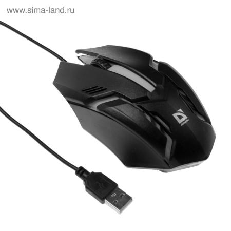 Мыши Defender Cyber MB-560L (черный) [52560]
