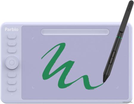 Графические планшеты Parblo Intangbo S (сиреневый)