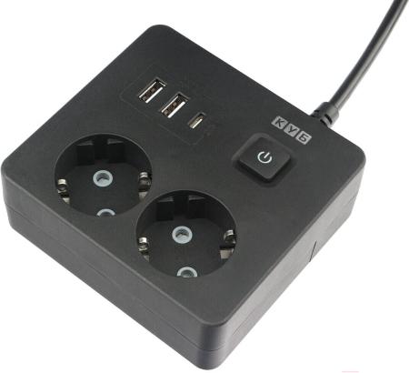 Стабилизаторы, сетевые фильтры, удлинители Power Cube PC-1B-2M