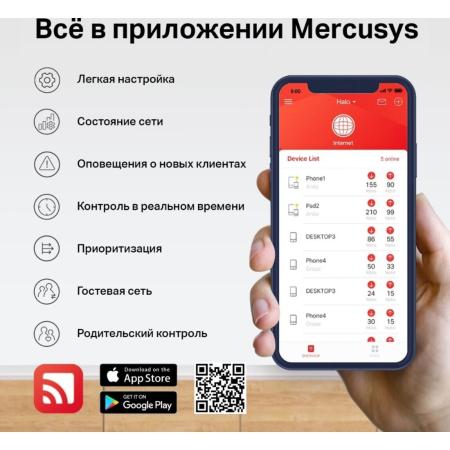 Беспроводные маршрутизаторы Mercusys MR80X
