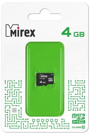 Карты памяти Mirex microSDHC (Class 10) 16GB (13612-MC10SD16) [13612-MC10SD16]