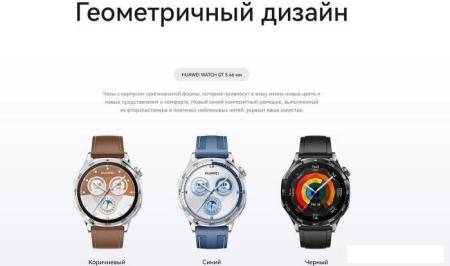 Умные часы и браслеты Huawei Watch GT 5 Pro 46 мм (титан) [55020DGG, 6942103131455]