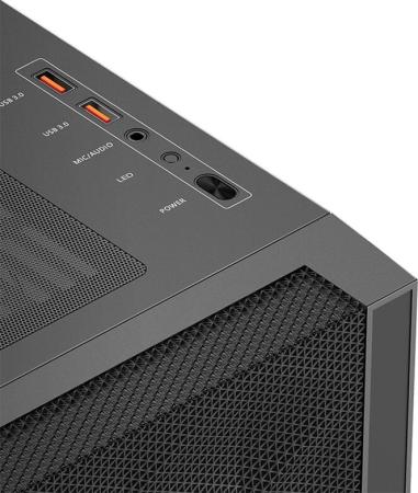 Корпуса PCCooler C3D510 ARGB (черный) [C3D510-BKP3-GL, 6940526106944]