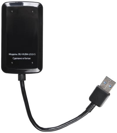USB-хабы и док-станции Buro BU-HUB4-U3.0-S [389736]