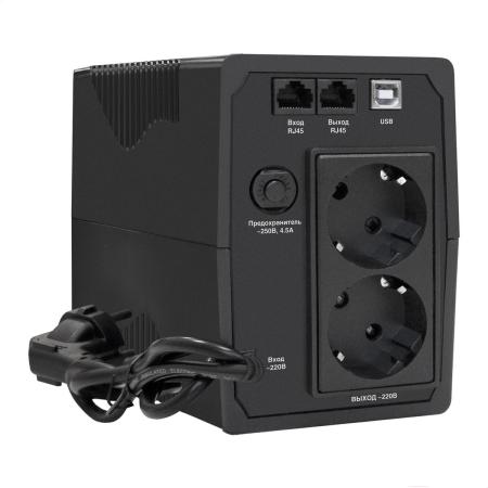 Источники бесперебойного питания ExeGate Power Smart ULB-800 LCD [EP212517RUS]