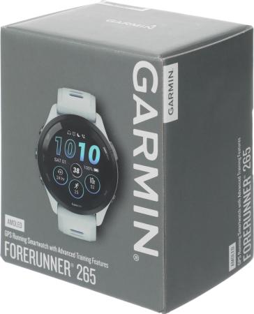 Умные часы и браслеты Garmin Forerunner 265 (белый камень/синий) [010-02810-11]