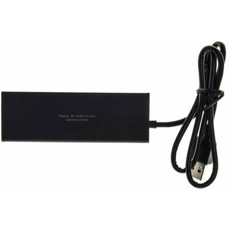 USB-хабы и док-станции Buro BU-HUB4-0.5-U3.0 [436330]