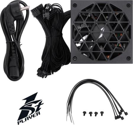 Блоки питания 1stPlayer ACK 650W HA-650AC1 [HA-650AC1, ACK-STD-650-BK-EU]