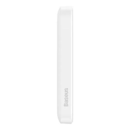 Портативные зарядные устройства Baseus Magnetic Wireless PPCX020002 6000mAh (белый) [PPCX020002]