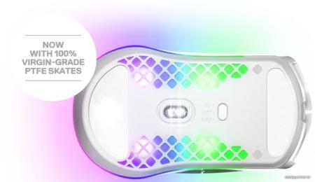 Мыши SteelSeries Aerox 3 Wireless 2022 Edition Snow [62608]