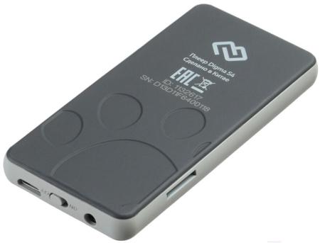 Плееры Digma S4 8GB (черный/серый) [1132617, S4BG]