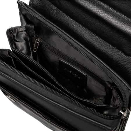 Женские и мужские сумки Poshete 250-9011-2-BLK (черный) [250-9011-2-BLK]