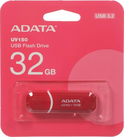 USB Flash ADATA UV150 32GB (красный) [AUV150-32G-RRD]