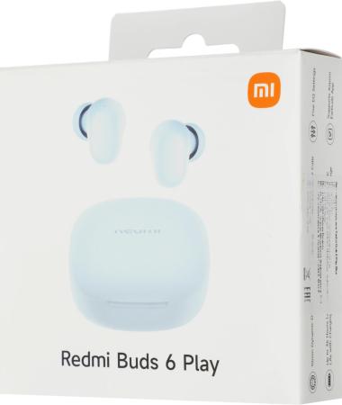 Наушники и гарнитуры Xiaomi Redmi Buds 6 Play M2420E1 (голубой, международная версия) [BHR9283GL]