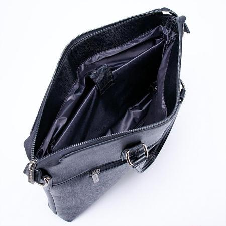 Женские и мужские сумки Poshete 250-8332-3-BLK (черный) [250-8332-3-BLK]