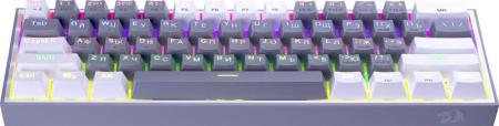 Клавиатуры Redragon Fizz (серый/белый) [70675]