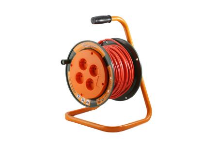 Стабилизаторы, сетевые фильтры, удлинители Glanzen EB-30-002 (30 м, оранжевый) [EB-30-002]