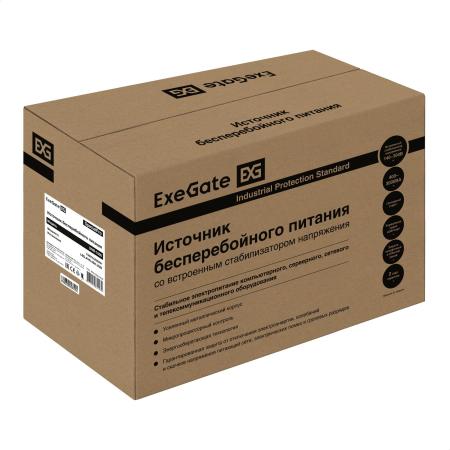 Источники бесперебойного питания ExeGate SpecialPro UNB-1500.LED.AVR.4SH EP285499RUS [EP285499RUS]