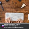 Клавиатуры Logitech Multi-Device K380 Bluetooth 920-009589 (белый) [920-009589]
