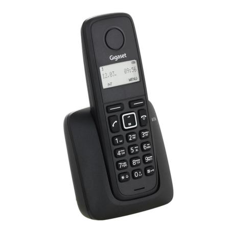Радиотелефоны DECT Gigaset A116 (черный)