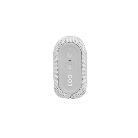 Беспроводные и портативные колонки JBL Go 3 (белый) [JBLGO3WHT]