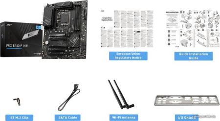 Материнские платы MSI Pro B760-P WiFi