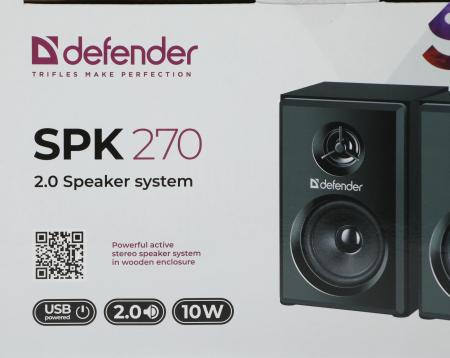 Мультимедиа акустика Defender SPK 270 [65270]
