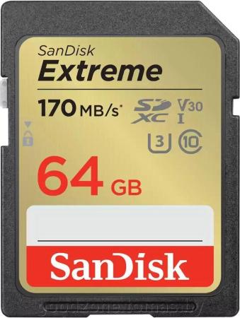 Карты памяти SanDisk Extreme PRO SDXC SDSDXXD-256G-GN4IN 256GB [SDSDXXD-256G-GN4IN]