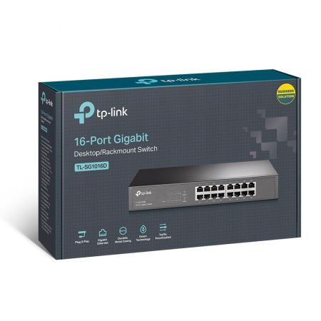 Коммутаторы TP-Link TL-SG1016D