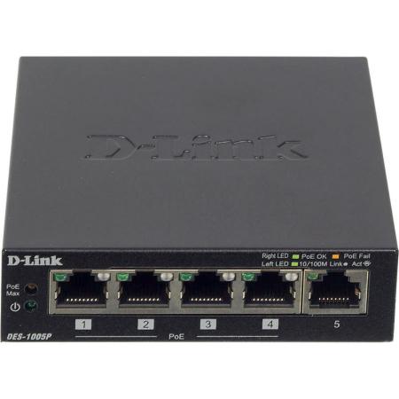 Коммутаторы D-Link DES-1005P/B1A