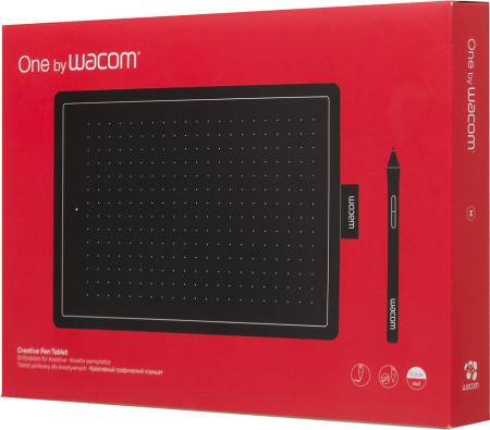 Графические планшеты Wacom One by Wacom CTL-672 (средний размер) [CTL-672-N]