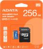 Карты памяти ADATA Premier AUSDX256GUICL10A1-RA1 microSDXC 256GB (с адаптером) [AUSDX256GUICL10A1-RA1]