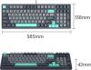 Клавиатуры Nakatomi KG-35U (серебристый)