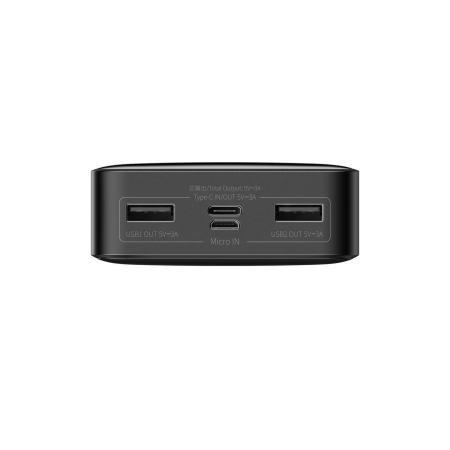 Портативные зарядные устройства Baseus Bipow Digital Display 20000mAh (черный) [PPBD050101, 6932172618216]