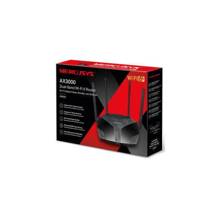 Беспроводные маршрутизаторы Mercusys MR80X