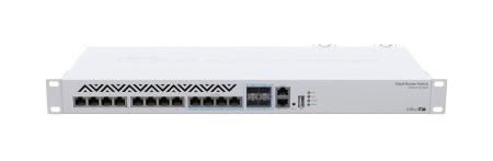 Коммутаторы Mikrotik CRS312-4C+8XG-RM