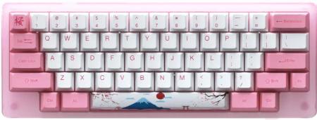 Клавиатуры Akko ACR 59 Acrylic Tokyo (Akko CS Jelly Pink) [1745899]