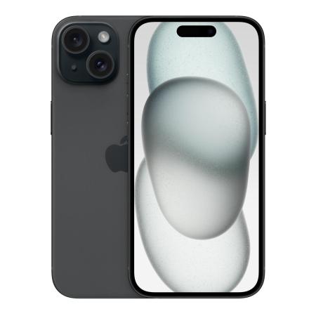 Мобильные телефоны Apple iPhone 15 128GB (черный) [MTP03HX/A, MTP03HN/A, MTP03ZP/A]