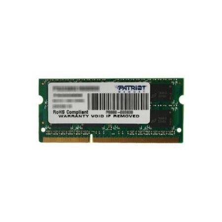 Оперативная память Patriot Signature 8GB DDR3 SO-DIMM PC3-12800 (PSD38G16002S)