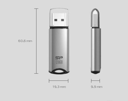 USB Flash Silicon-Power Marvel M02 64GB (синий) [SP064GBUF3M02V1B]