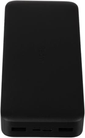 Портативные зарядные устройства Xiaomi Redmi Power Bank 20000mAh (черный, международная версия) [VXN4304GL]