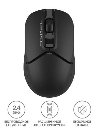 Мыши A4Tech FG12S (черный)