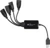 USB-хабы и док-станции Buro BU-HUB4-0.3-U2.0-Splitter [1001420]