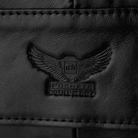 Женские и мужские сумки Poshete 253-35202-24-BLK (черный) [253-35202-24-BLK]