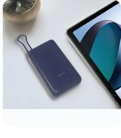 Портативные зарядные устройства Xiaomi Power Bank 33W PB2030MI 20000mAh (синий, международная версия) [BHR8975GL]