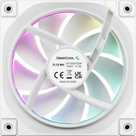 Системы охлаждения DeepCool FL12 WH R-FL12-WHAPN1-G [R-FL12-WHAPN1-G, 6933412711070]