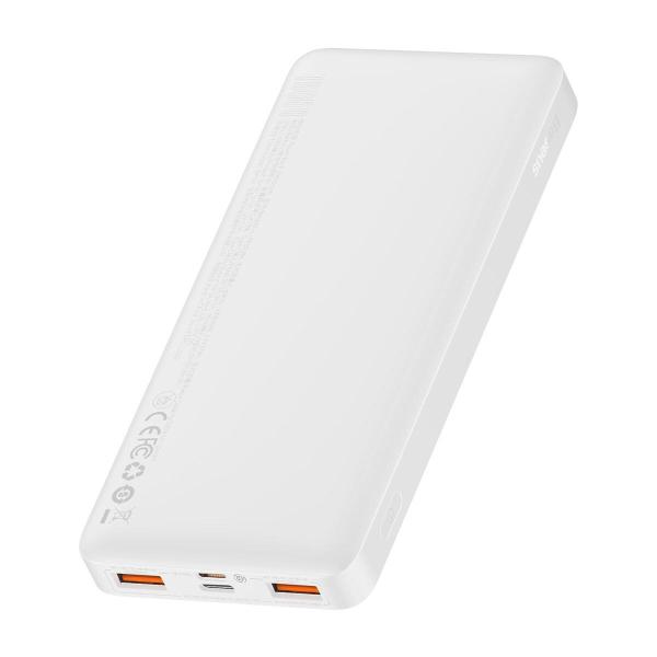 Портативные зарядные устройства Baseus Bipow Fast Charge Power Bank 20W 10000mAh (белый) [PPBD050502]